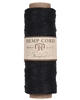 Hemptique Hemp Spool - #10 (.5mm) - Black