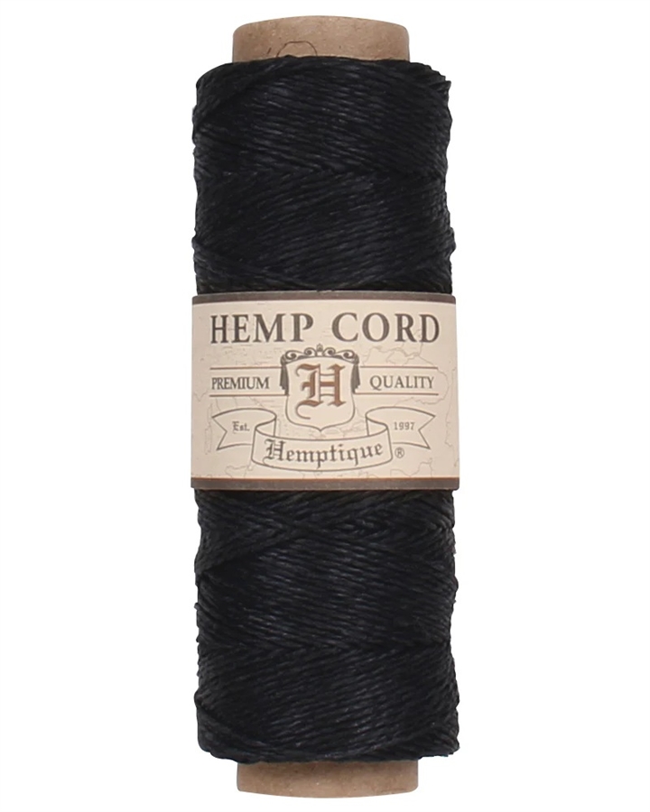 Hemptique Hemp Spool - #10 (.5mm) - Black