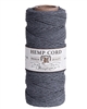 Hemptique Hemp Spool - #20 (1mm) - Gray