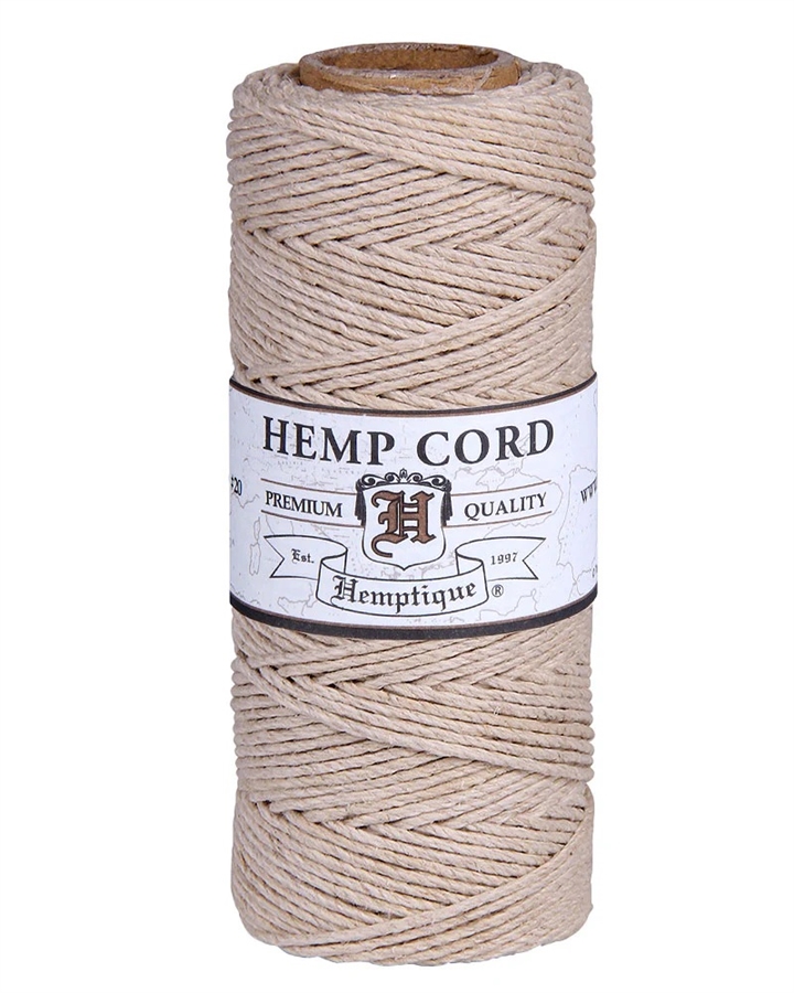 Hemptique Hemp Spool - #20 (1mm) - Natural