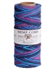 Hemptique Variegated Hemp Spool - #20 (1mm) - Party