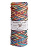 Hemptique Variegated Hemp Spool - #20 (1mm) - Rainbow