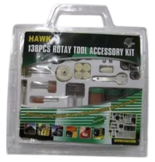 138 piece Rotary tool accessory kit