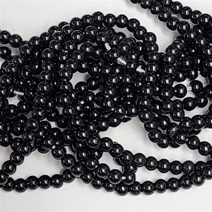 3mm Japanese Quality Acrylic Pearls - Gold