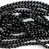 6mm Japanese Quality Acrylic Pearls - Black