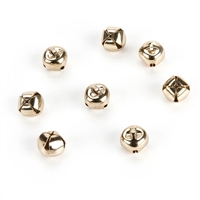 6mm Jingle Bells- Gold - 144 pieces