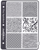 Clay Texture sheets for polymer clay - 9 cm Leaves x1 - Perles & Co