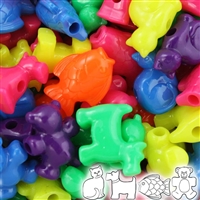 Jumbo Plastic Pet Animal Beads