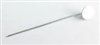 Stick Pin/Lapel Pin with Pad- Silver