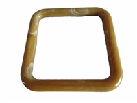 8" Square Marbella Plastic Ring