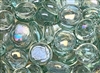 Flat Glass Marbles- CLEAR LUSTER