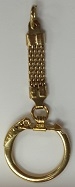 Mesh Key Ring-GOLD