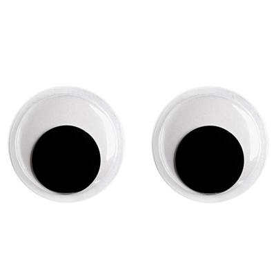 Wiggle Eyes - 6 inches - 1 pair