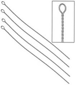 Beadalon Twisted Steel Beading Needles - Heavy
