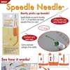 BeadSmith SPEEDLE NEEDLE, 76MM, 2 NEEDLES PER CARD