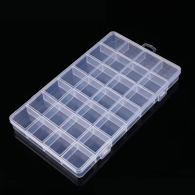 28 Compartment Plastic storage container
