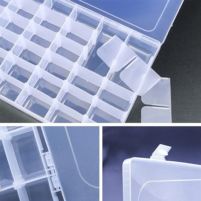 36 Compartment Plastic storage container