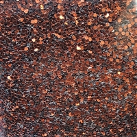 Plastic Glitter - Metallic Brown