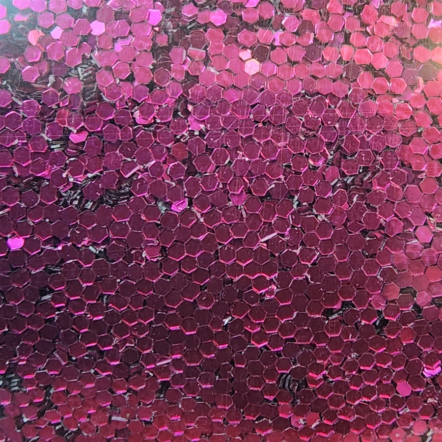 Plastic Glitter - Metallic Fuchsia