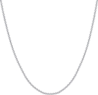 .5mm Cable Silver Plated Finished Necklace Chain