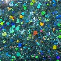 Polyester Glitter - Chunky Mix - Mermaid Scales