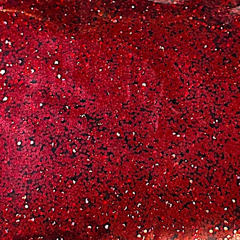Polyester Glitter - Fine -  Ruby Red