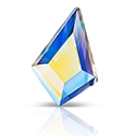 Preciosa Crystal  6.4 x 4.2mm Kite Flat Back MAXIMA - Crystal AB