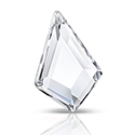 Preciosa Crystal  6.4 x 4.2mm Kite Flat Back MAXIMA - Crystal