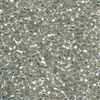 6/0 Preciosa Czech Seed Bead- Crystal Silver Lined (78102)