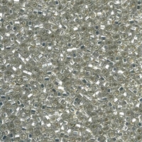 6/0 Preciosa Czech Seed Bead- Crystal Silver Lined (78102)