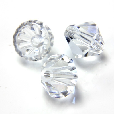 12mm Preciosa Crystal Bicone Bead - Crystal
