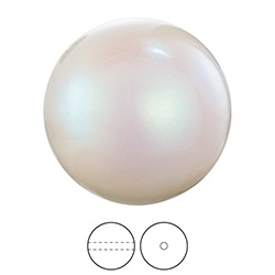 10mm Preciosa Crystal Pearl Beads