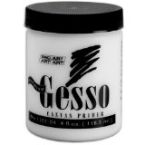 Pro Art Gesso Canvas Primer 4 oz Jar