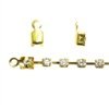 Economy Rhinestone Cup Chain Ends- 12ss