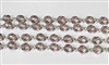 6mm Faceted Round Rosary Chain- Light Amethyst