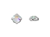 Swarovski 30ss Rose Montee sew on-CRYSTAL/SILVER