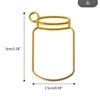 Resin Frames - Gold - Jar