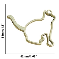 Resin Frames - Silver - Cat