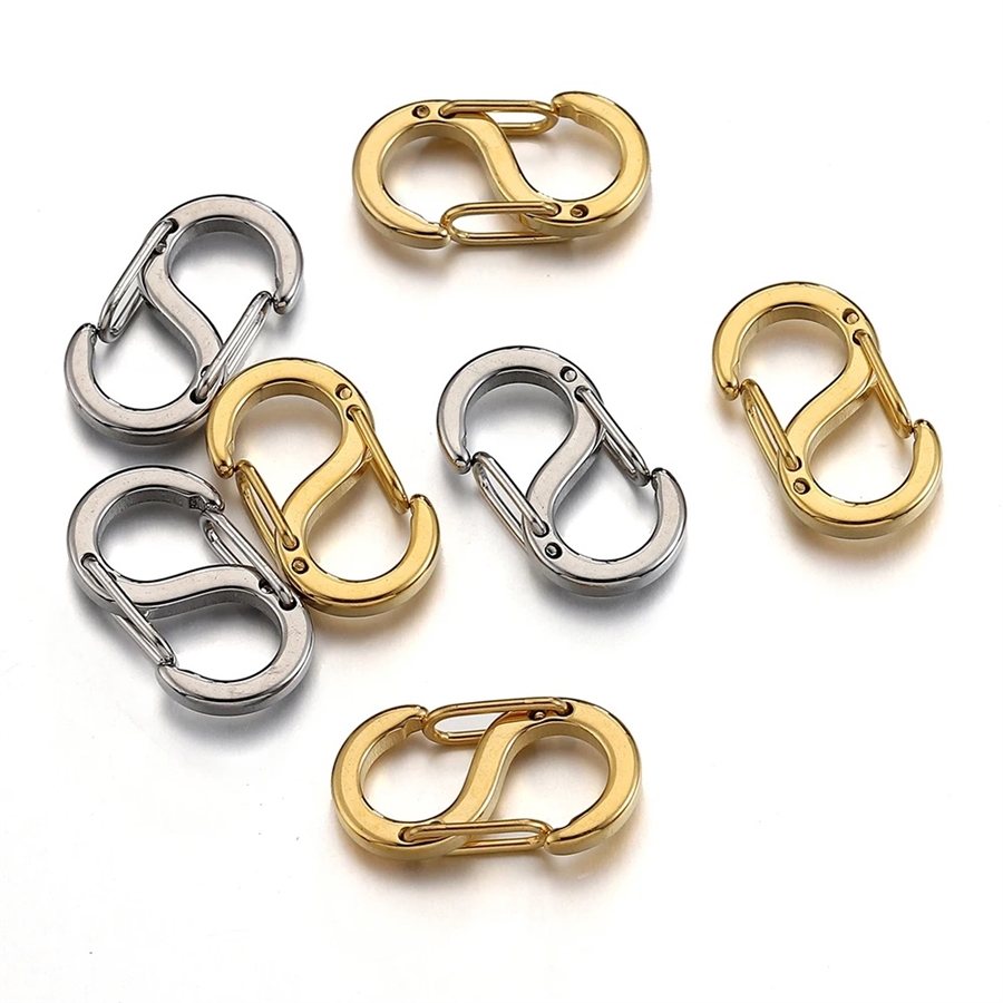 19mm x 10mm S-shape spring buckle clasp