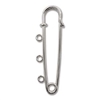 2" Kilt/Safety Pin With 3 Loops