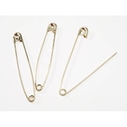 #7 (3")  Coiled Safety Pins - Gold