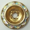 39ss Schrag-14mm CRYSTAL AB/GOLD