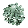 DariceÂ® Mint Green Sequins: 5 millimeters, 5 grams