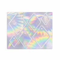 Silicone Holographic Diamond Earring/Dangle Mold