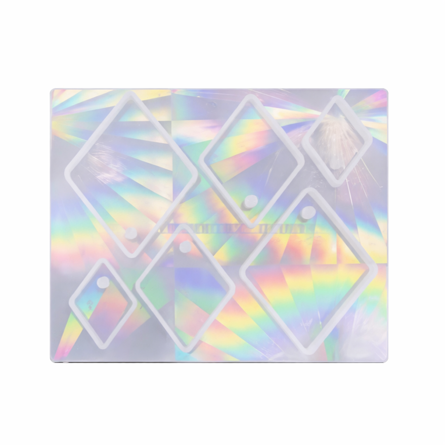 Silicone Holographic Diamond Earring/Dangle Mold