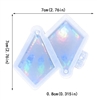 Silicone Holographic Diamond Earring Mold