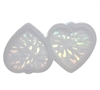 Silicone Holographic Heart Pendant/Charm Mold