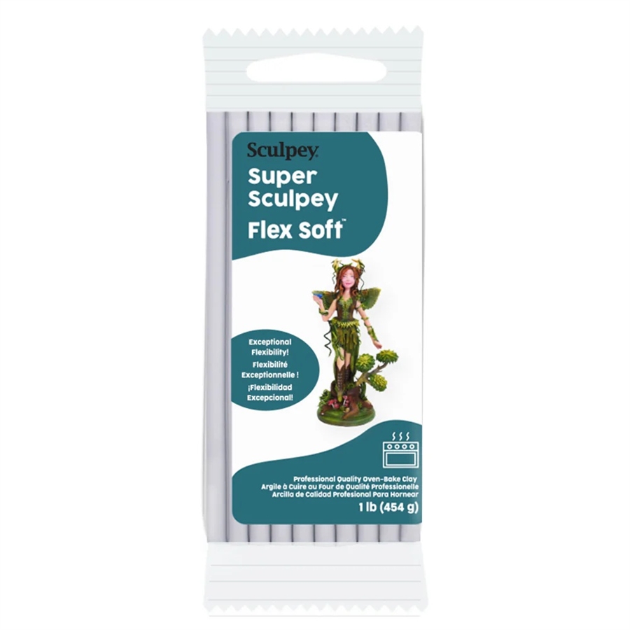 Super Sculpey Flex - Soft - 1lb