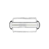 Sterling Silver Tube Clasp with Bar- 20mm