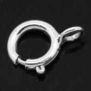 6mm Sterling Silver Springring Clasp